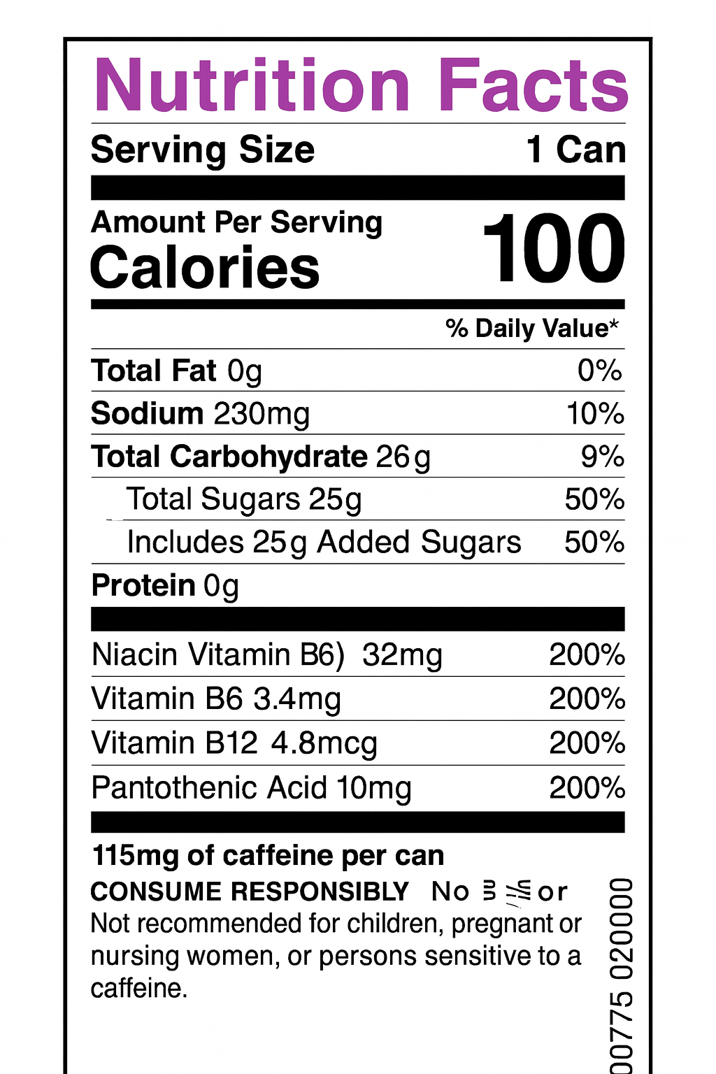 HYPER Energy Drink – Original (12 oz)